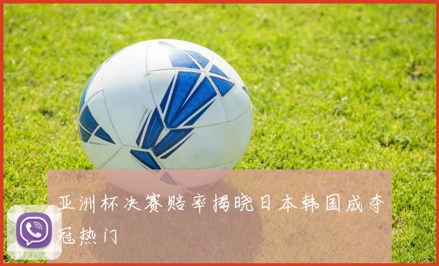 亚洲杯决赛赔率揭晓日本韩国成夺冠热门